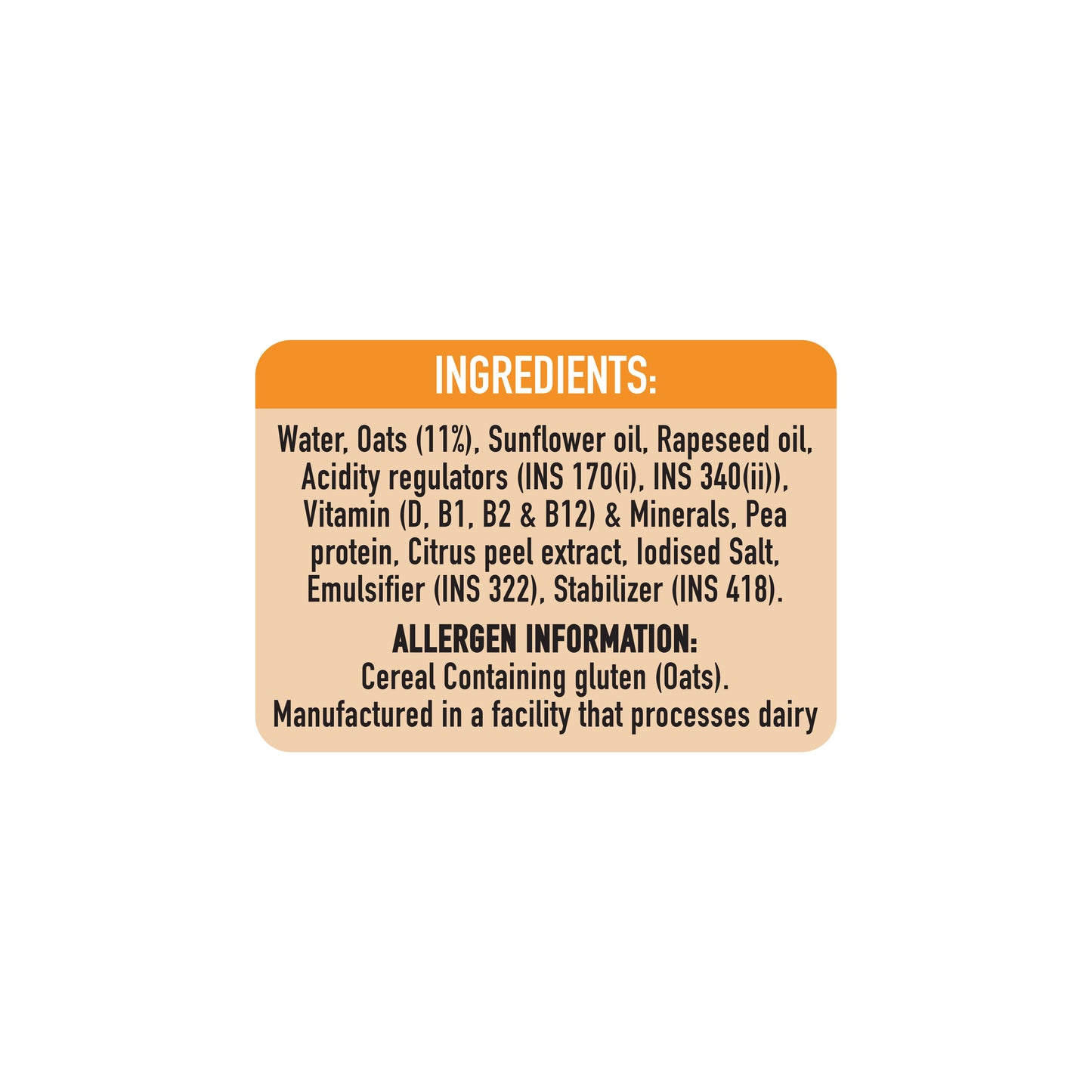 Oats Milk Barista Edition 180ML Multipack