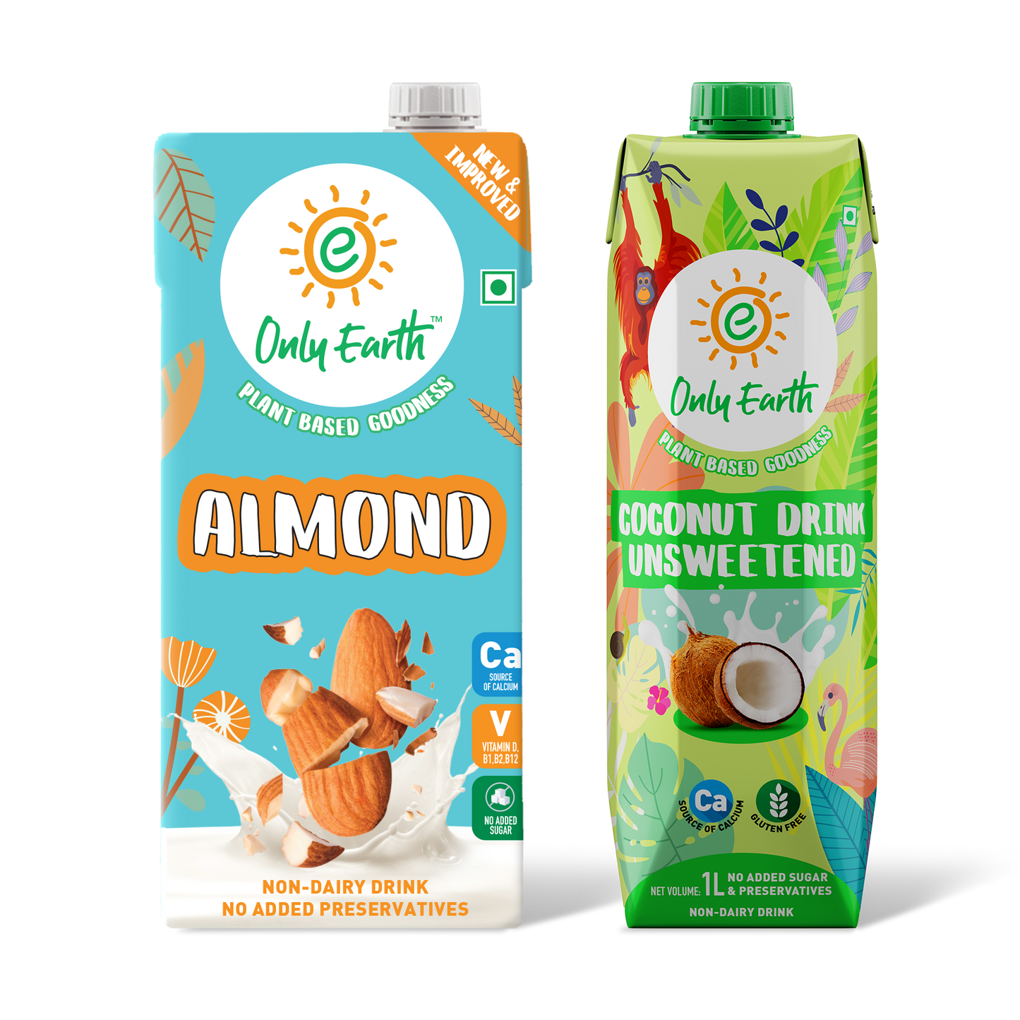 Almond and Coconut 2L Multipack
