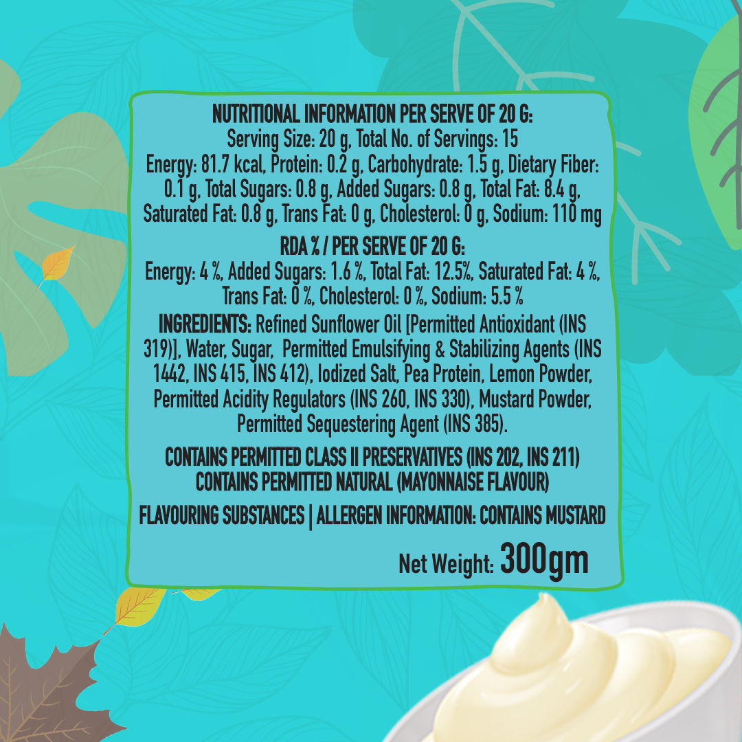 Vegan Mayonnaise 300gm