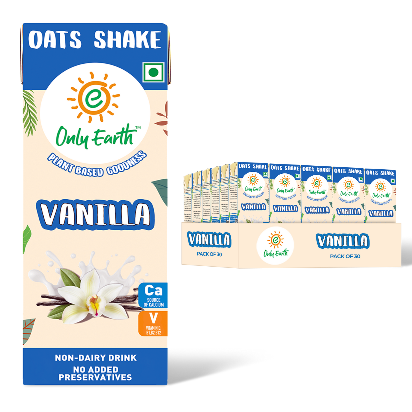 Oats Shake - Vanilla 165ml Multipack