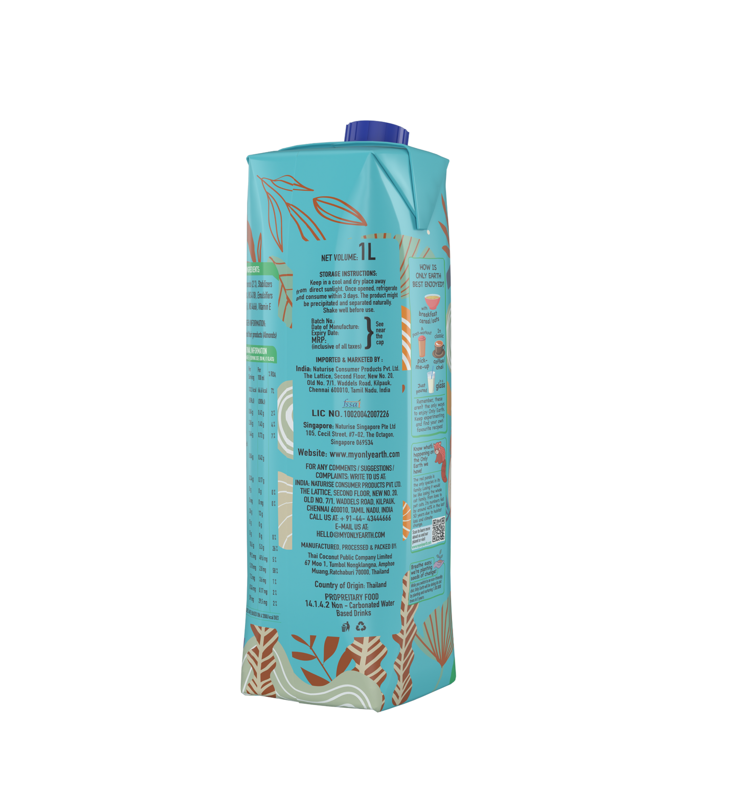 Almond Milk 1L