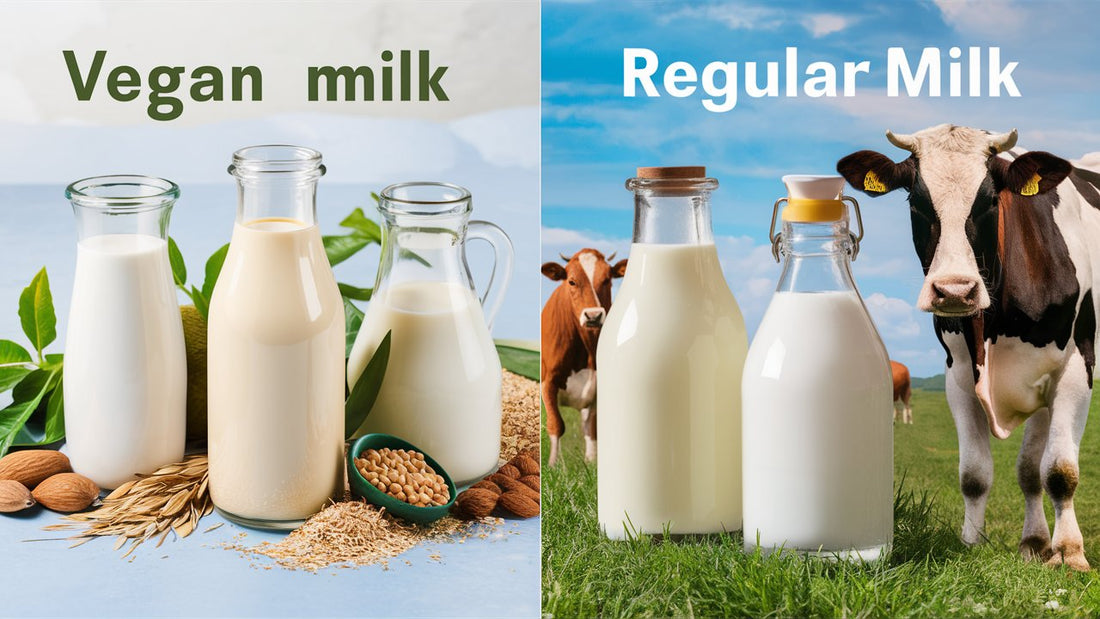 Understanding Nutritional Aspects: Vegan Milk vs. Regular Milk