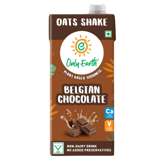 Only Earth Oats Shake Belgian Chocolate 1L
