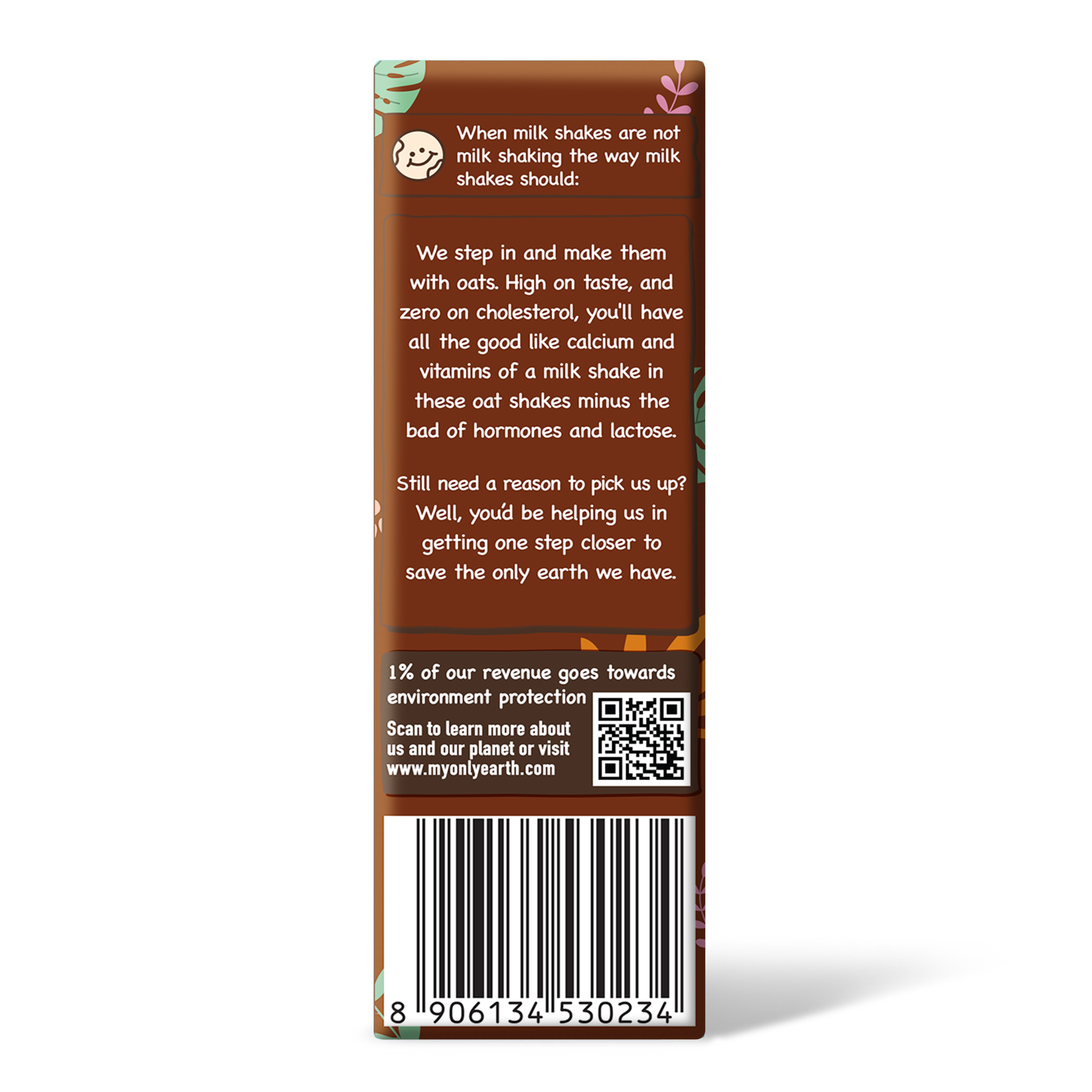 Oats Shake - Belgian Chocolate 165ml Multipack