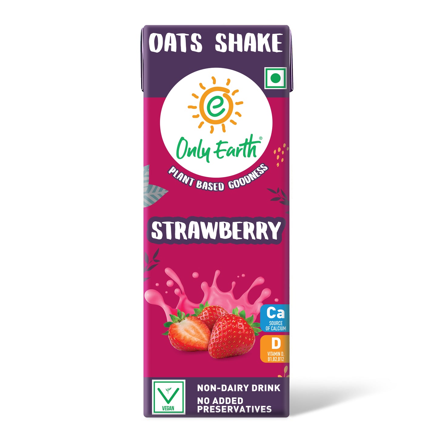 Oats Shake - Strawberry 165ml Multipack