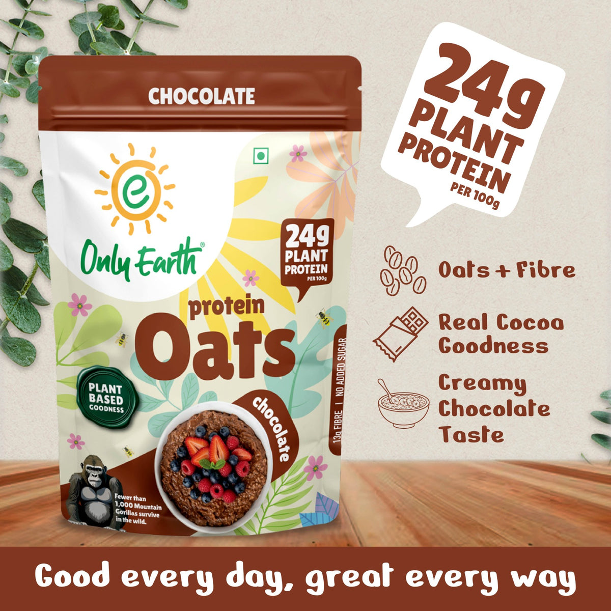 24g Protein Oats - Chocolate 350g (P2)