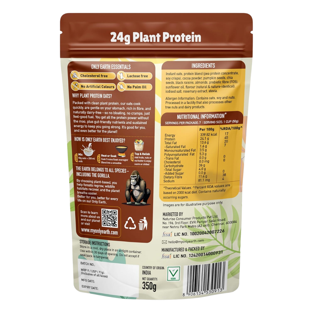 24g Protein Oats - Chocolate 350g