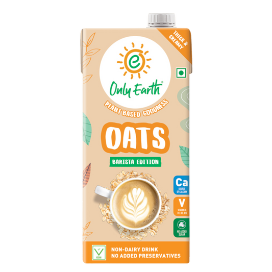 Only Earth Oats Drink Barista Edition Unsweetened Drink  1 Litre