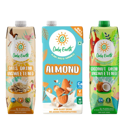 3L Vegan Beverage Combo – Dairy-Free, Plant-Based Milk Variety Pack