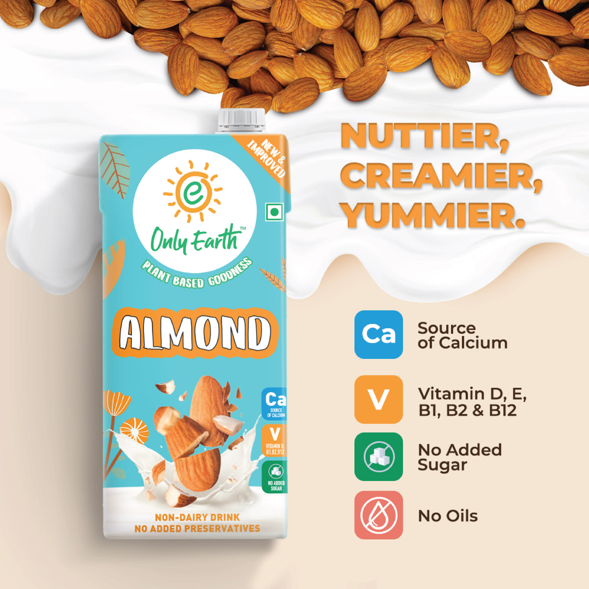 Almond Milk 1L (P2)