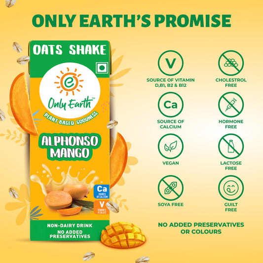 Oats Shake - Alphonso Mango 165ml Multipack