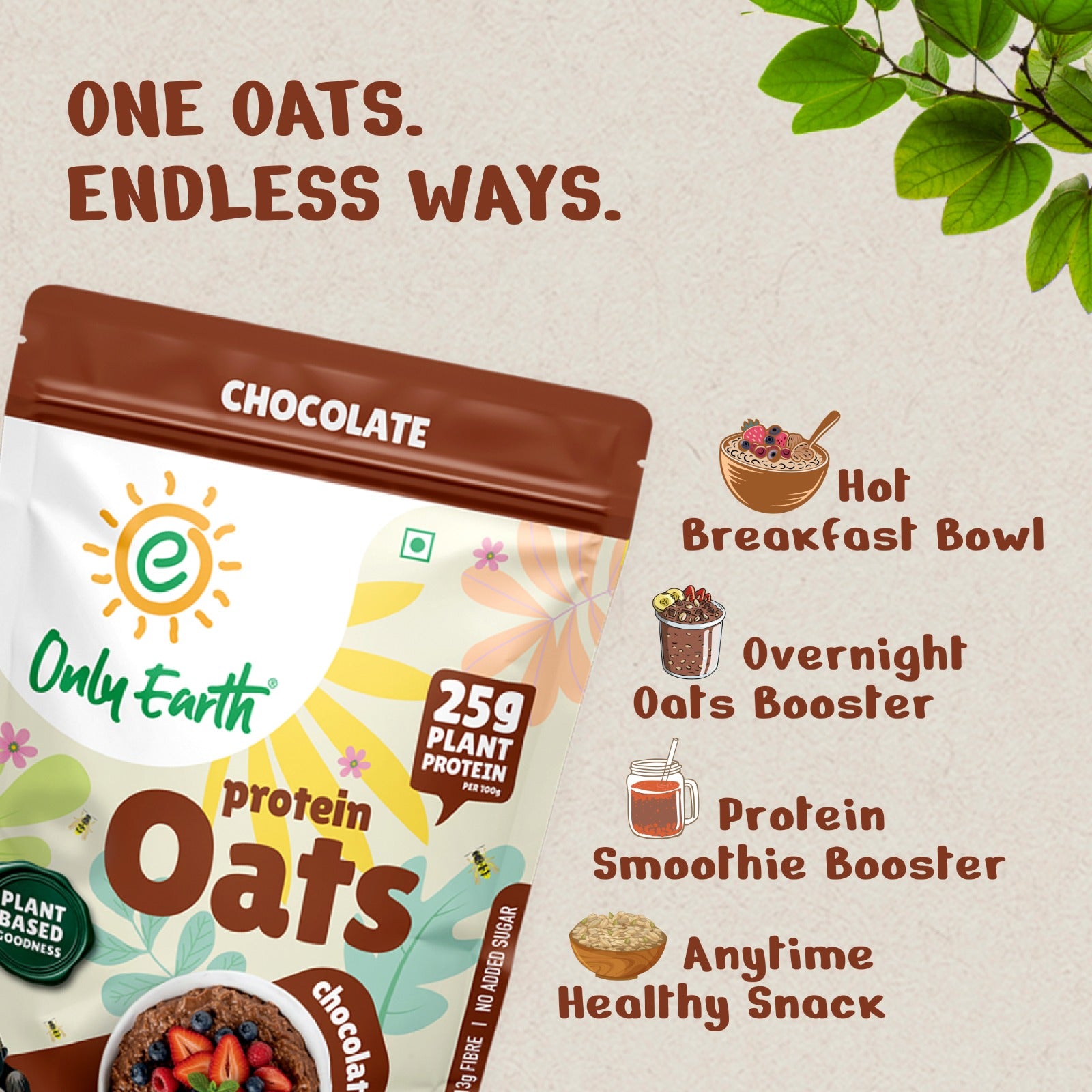 24g Protein Oats - Chocolate 350g