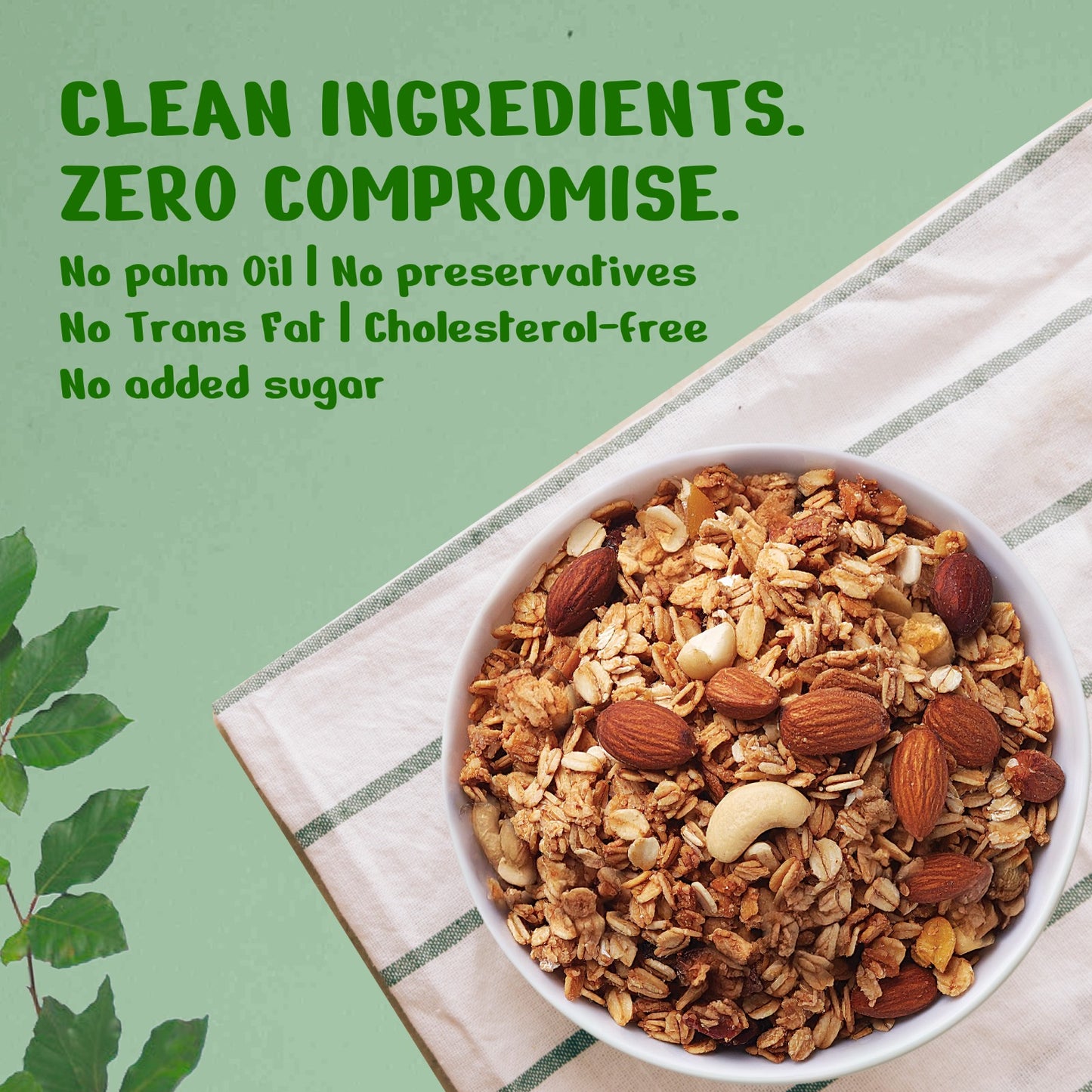 24g Protein Granola - Nuts & Seeds 350g