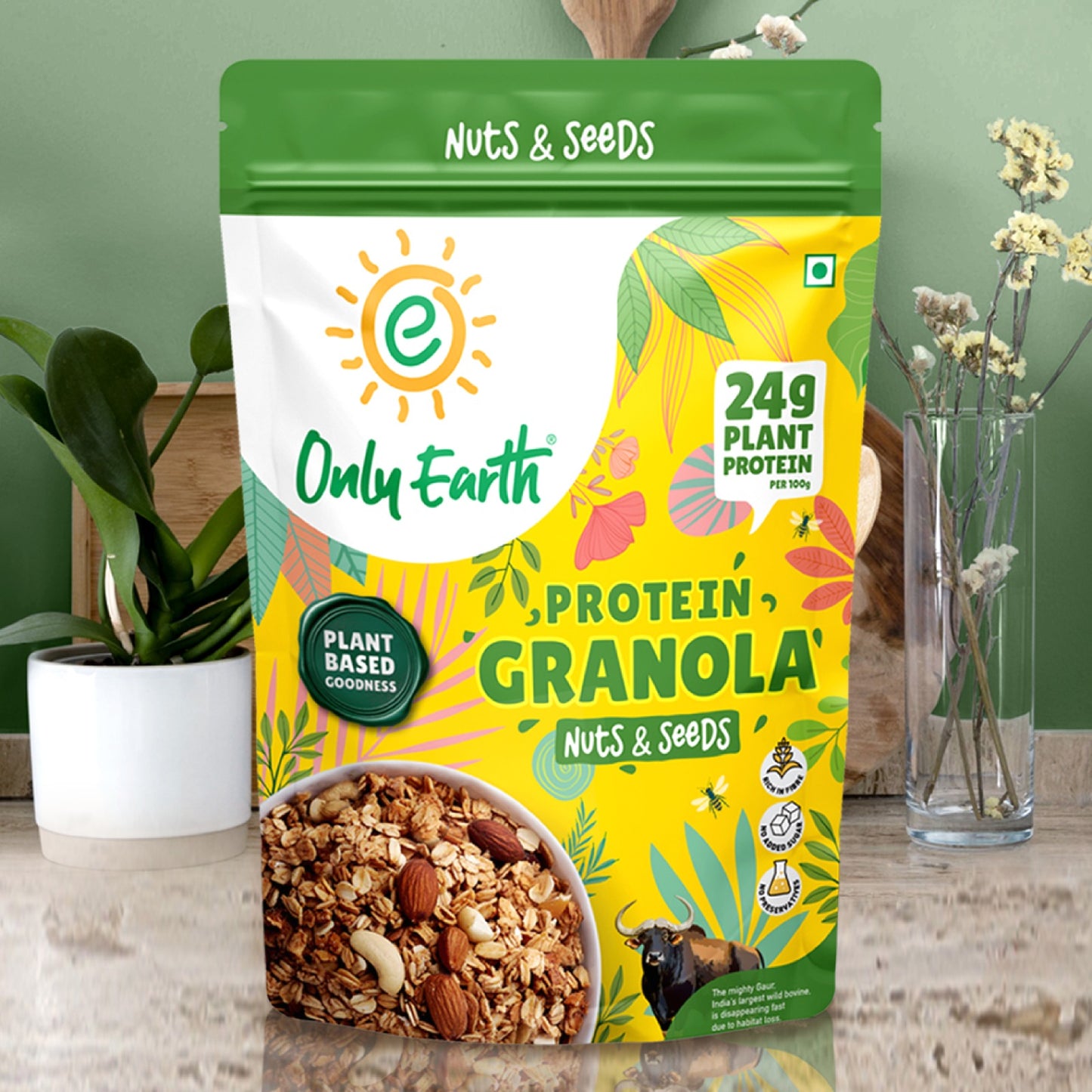 24g Protein Granola - Nuts & Seeds 350g