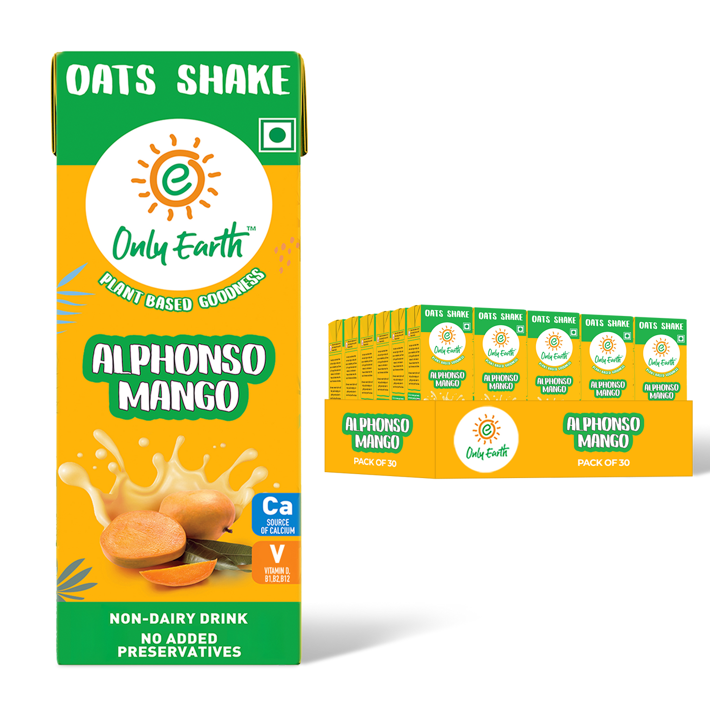 Oats Shake Alphonso Mango