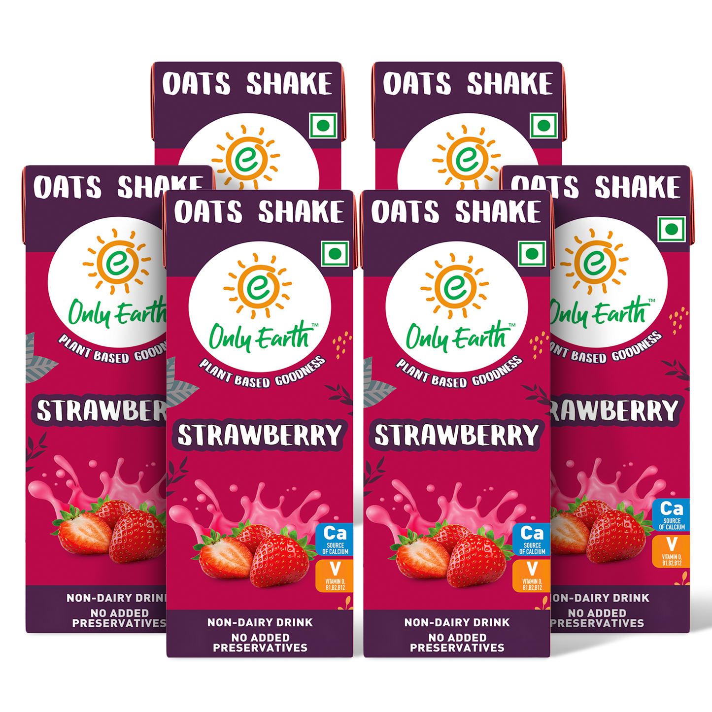 Oats Shake Strawberry