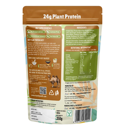 Only Earth Protein Oats Coffee
