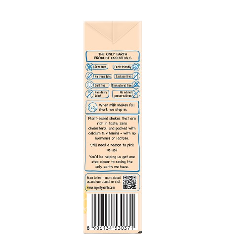 Oats Shake - Vanilla 165ml (P27)